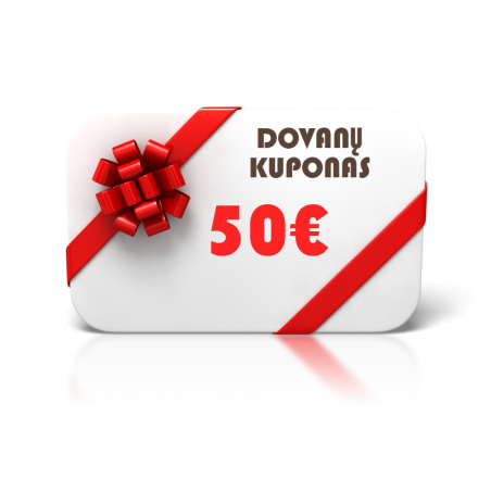 Dovanų kuponas 50 eurų