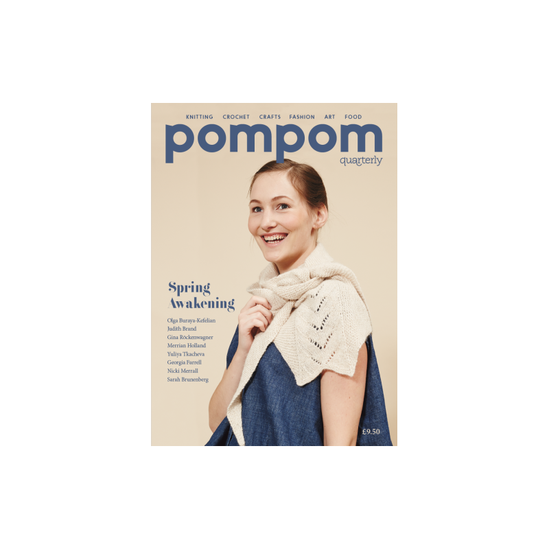 PomPom knitting magazine Spring Awakening